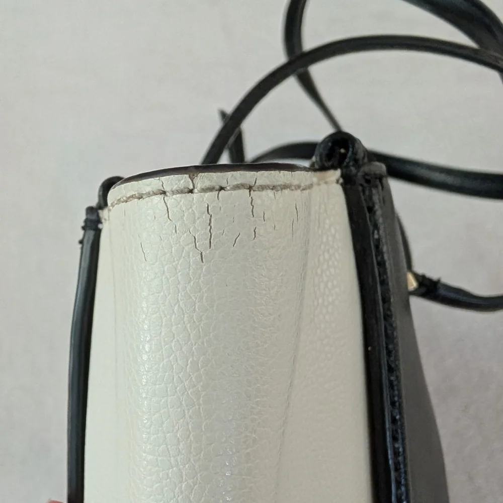 Kate Spade Kona Patterson Drive Black and White Tote - See Notes